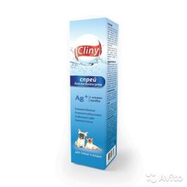 Спрей Cliny для полости рта для собак и кошек 100мл