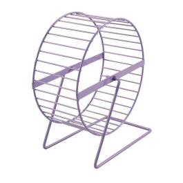 Колесо беговое для мелких животных металлическое "Зарядка" 15см