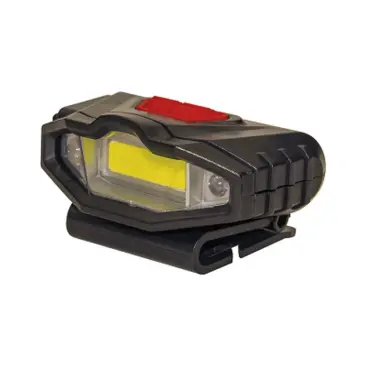 Фонарь для кепки СИБИРСКИЙ СЛЕДОПЫТ "Протон", 1 COB+2 LED, аккум 220В, USB