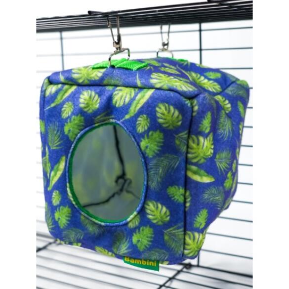 Домик-гамак из фетра Bambini Pets «Куб» для грызунов и хорьков