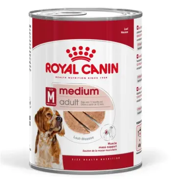 410гр Консервы Royal Canin MEDIUM ADULT  для взрослых собак средних пород от 12 месяцев