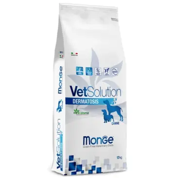 12кг Корм Monge VetSolution Dog Dermatosis Ветеринарная диета для собак с заболеваниями кожи