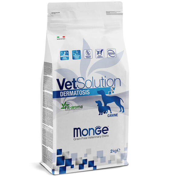 Корм в развес Monge VetSolution Dog Dermatosis Ветеринарная диета для собак с заболеваниями кожи, 1кг
