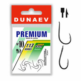 Крючок Dunaev Premium 113 #10 (упак. 10 шт)