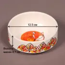 Миска CHILL CHOLL "Лиса" для кошек, 350мл