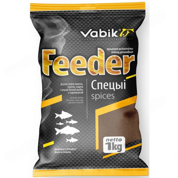 Прикормка Vabik FЕЕDER Специи 1кг