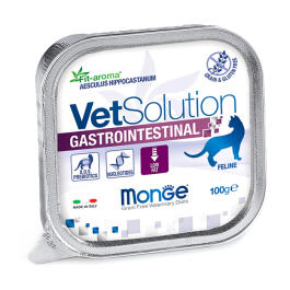 100гр Влажный корм Monge VetSolution Cat Gastrointestinal Вет. диета для кошек c заболеваниями ЖКТ