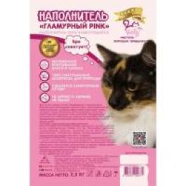 Наполнитель ""Коту"" TOFU соевый Гламурный PINK 6л 2,5кг