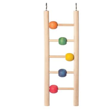 Игрушка для птиц Triol "Лестница с шариками", 235*70мм