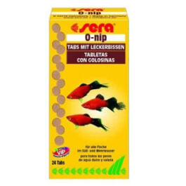 Корм SERA O-nip таблетки прикрепляемые, тонущие с лакомством, 24таб
