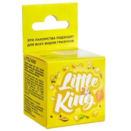 25-28гр Лакомство Little King для грызунов, зерновой шарик