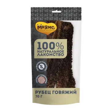 70г Лакомство Мнямс для собак рубец говяжий