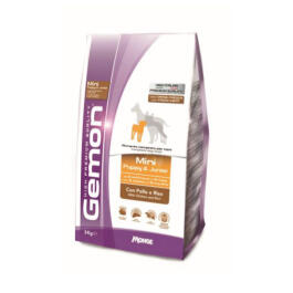 20кг Корм Gemon Dog Puppy&Junior для щенков и молодых собак с Курицей и рисом