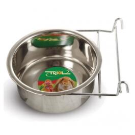 Миска Triol металлическая с держателем, 0,15л