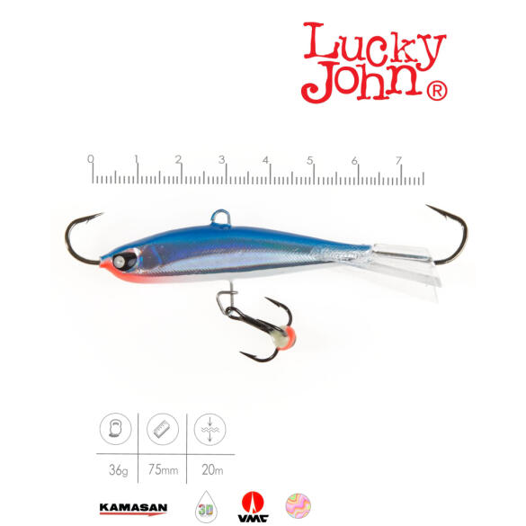 Балансир Lucky John NORDIC 6 + тр. 60мм 15H