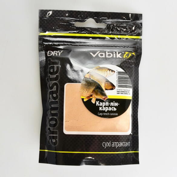 Аттрактант VABIK Aromaster-Dry Карп-Линь-Карась, 100г