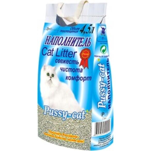 Наполнитель Pussy-Cat цеолитовый 4,5л