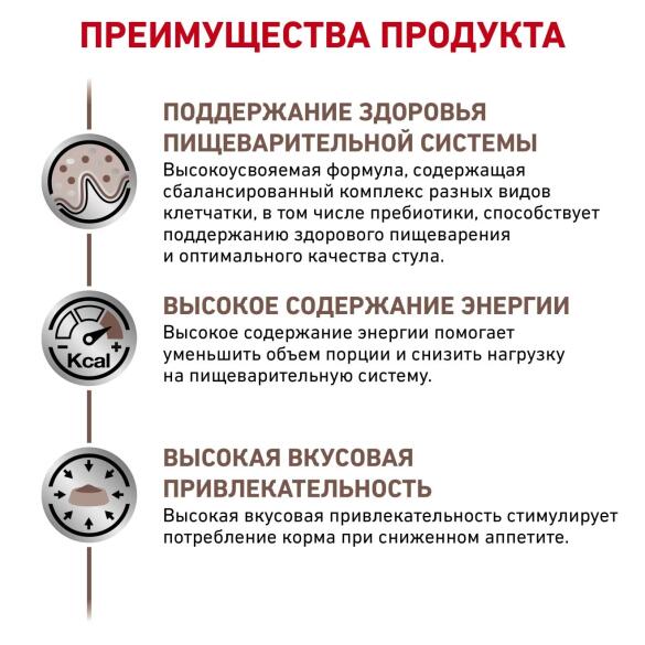 2кг Корм ROYAL CANIN Gastrointestinal диета для взрослых кошек при нарушении пищеварения