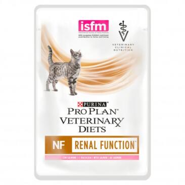 85гр Корм для кошек PRO PLAN PPVD NF Renal диетический при патологии почек Лосось