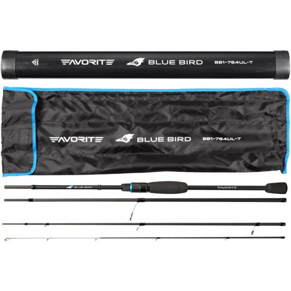 Спиннинг Favorite Blue Bird Compact# 2.30m 1-7g Fast