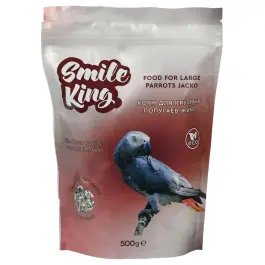 500гр Корм Smile King для крупных попугаев Жако