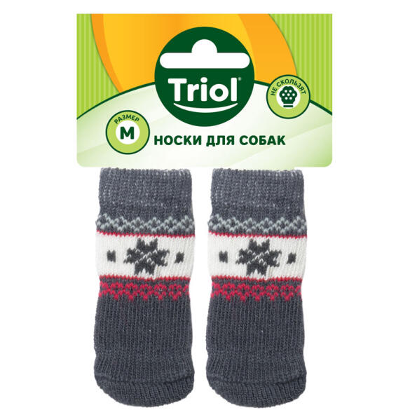 Носки для собак Triol "Снежинка", размер M