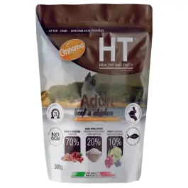 0,3кг Корм Cennamo HTC Adult BEEF/CHICKEN для взрослых кошек с Говядиной и Курицей