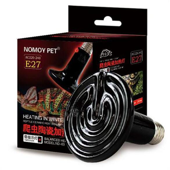 Лампа керамическая HEATING с индикатором Nomoy Pet Ceramic lamp with indicator light 8.5х11см E27 25Вт