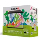 Аквариум AQUAEL LEDDY MINI 30, 13л, 28*15*30см черный (фильтр в комплекте)