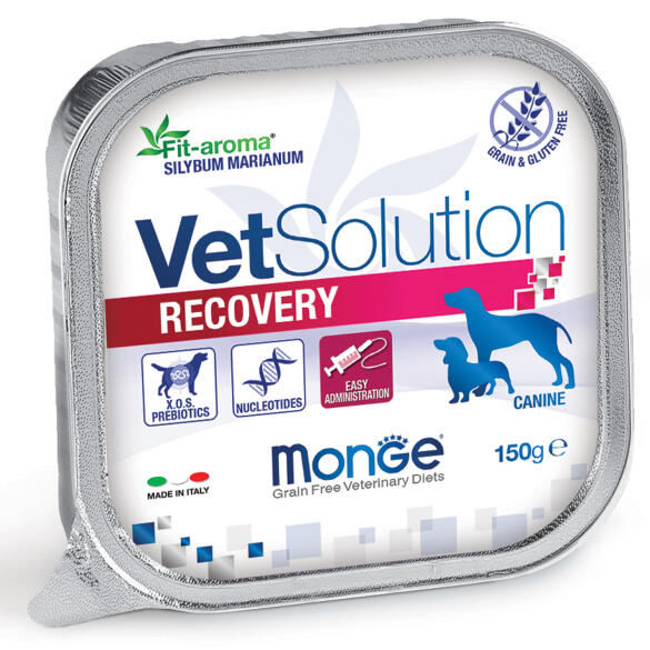 150гр Влажный корм Monge VetSolution Dog Recovery Ветеринарная диета для собак после операций и травм