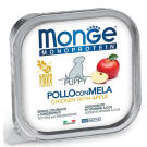 150гр Влажный корм Monge Dog Monoprotein FRUIT Chicken/Apple для щенков и беременных собак из Курицы с яблоком