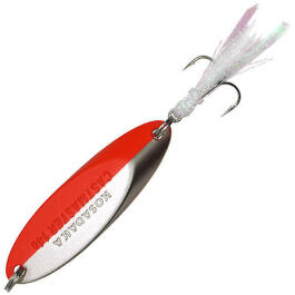 Блесна CASTMASTER "Kosadaka" 14г, цв. матовое серебро/оранжевый CAST-14-SIL/OR