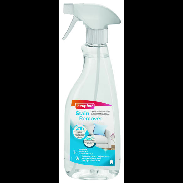 Спрей для удаления пятен и запаха животных BEAPHAR Stain Remover 500 мл