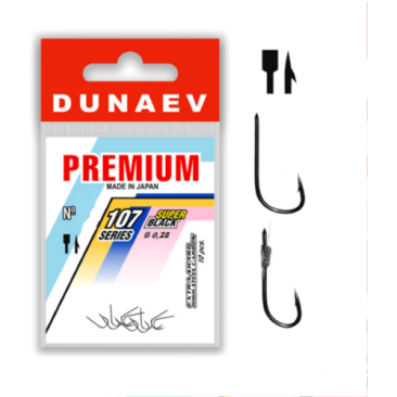 Крючок Dunaev Premium 107 #16 (упак. 10 шт)