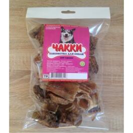 Лакомство Чакки Микс (легкое+трахея+хрящ) говяжьи для собак, 300г