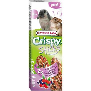 2х55гр Палочки-Лакомства Versele-Laga Crispy Sticks для Кроликов и Шиншил Лесные фрукты