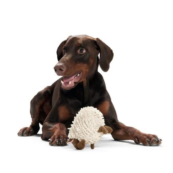 Игрушка Hunter Toy Dog Snugly Sheep для собак с пищалкой, 17см