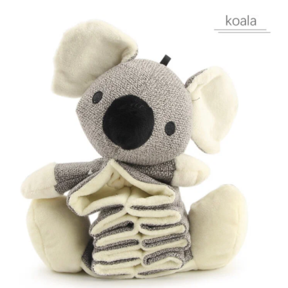 Игрушка Mr.Kranch для собак "Коала" с карманами под лакомство 36см