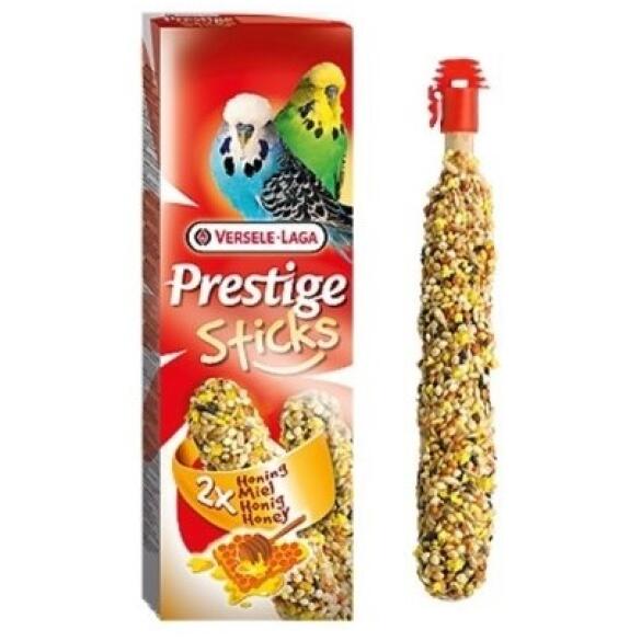 60гр Палочки Versele-Laga Prestige Sticks для волнистых попугаев с семенами и медом
