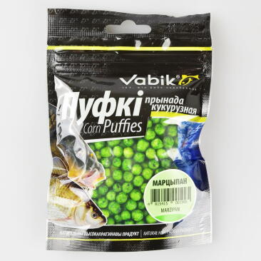 Приманка VABIK CORN PUFFIES Марципан, 20г
