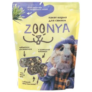 500гр Корм Zoonya для хомяков