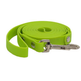 Поводок КАСКАД из биотана, 15мм, 2м, Матовый салатовый
