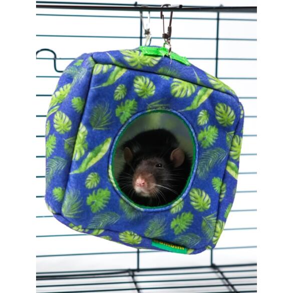 Домик-гамак из фетра Bambini Pets «Куб» для грызунов и хорьков