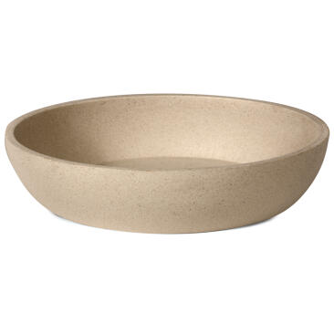 Миска Triol NATURAL из бамбука на резинке "Латте", 0,2л