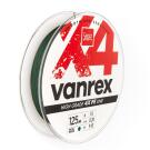 Плетенка Lucky John VANREX x4 Braid Moss Green 125м 0.20мм