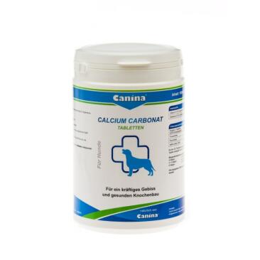 Минеральная добавка для собак Canina Caniletten содержит кальций и фосфор, 350гр (~150 таб)