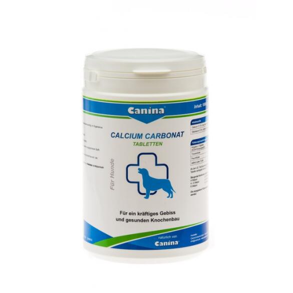 Минеральная добавка для собак Canina Caniletten содержит кальций и фосфор, 350гр (~150 таб)