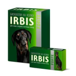Биокапли на холку Irbis Forte для собак средних и крупных пород от эктопаразитов, 1шт