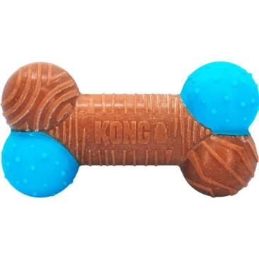 Игрушка KONG Toy Dog KONG CoreStrength Bamboo Bone для собак, 16см