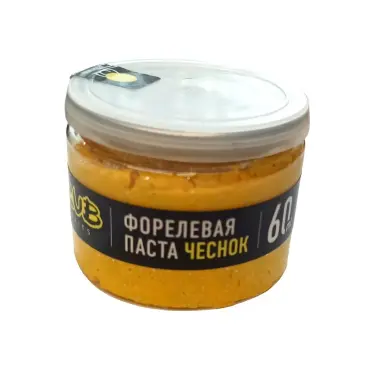 Паста ZUB 60мл Форель "Чеснок" оранжевая